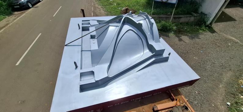 Aluminium pattern with matchplate
